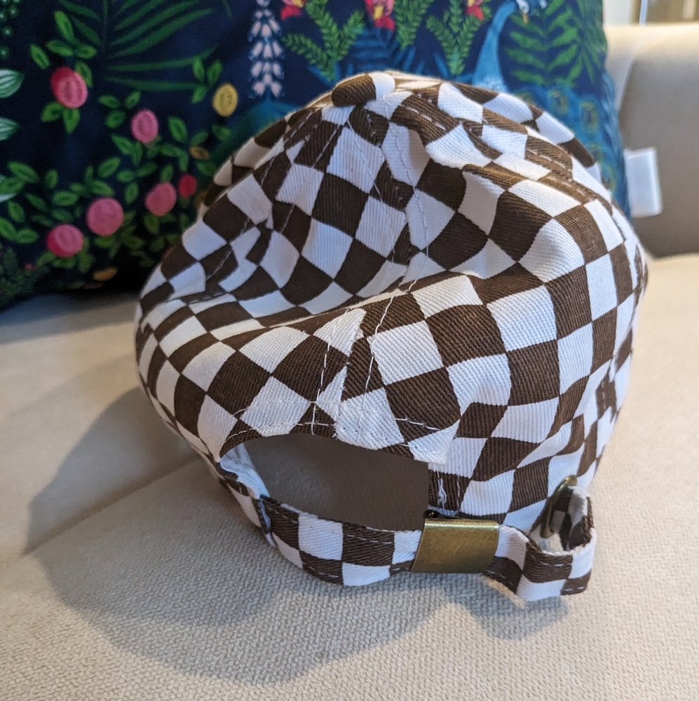 Handmade Hat, "Red Hot" unisex $20 - Picture 2 of 3